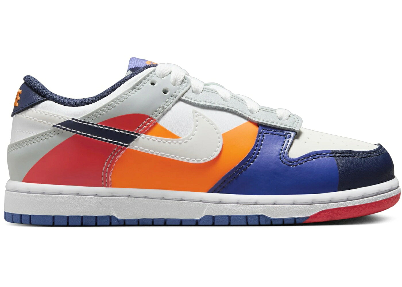 ナイキ ダンク 白色 ホワイト 銀色 シルバー 紺色 ネイビー ダンクロー ジュニア キッズ NIKE DUNK LOW SE WHITE LIGHT SILVER MIDNIGHT NAVY (PS) / WHITE LIGHT SILVER MIDNIGHT NAVY ベビー マタニティ スニーカ 22,703円