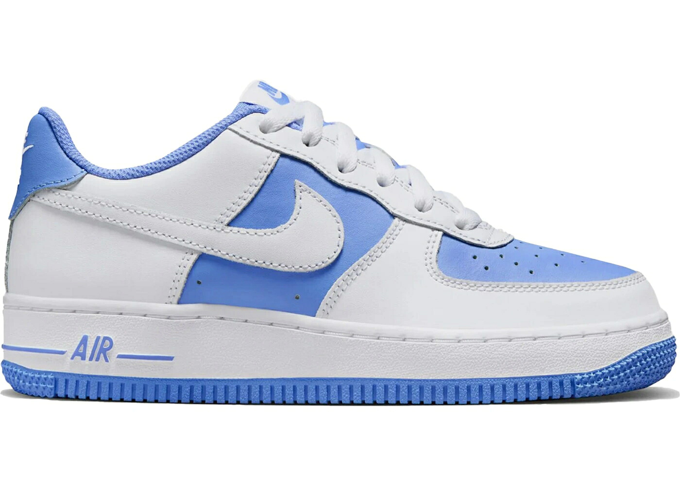 ナイキ 白いこと 白いこと 青味 青み 空軍 御坊っちゃん キッズ NIKE AIR FORCE 1 LOW WHITE LIGHT BLUE (GS) / WHITE LIGHT BLUE もの言う花 マタニティ スニーカー