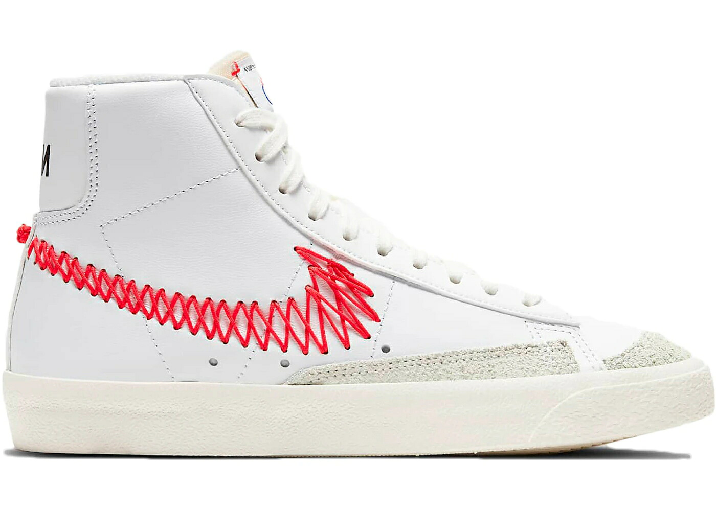 ナイキ ブレイザー ミッド ビンテージ ヴィンテージ ジグ 白色 ホワイト ジュニア キッズ NIKE BLAZER MID 77 VINTAGE ZIG ZAG (GS) / WHITE SAIL SUMMIT WHITE BRIGHT ベビー マタニティ スニーカー|スニケス