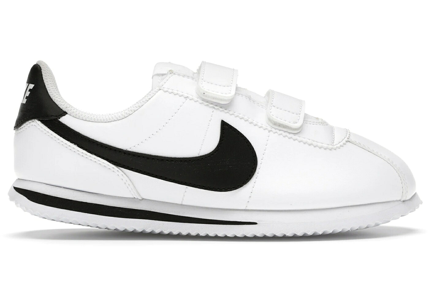 ナイキ コルテッツ 白いこと 白いこと 黒いこと 黒いこと 御坊っちゃん キッズ NIKE CORTEZ ベーシック SL WHITE BLACK (なおなお書き) / WHITE BLACK もの言う花 マタニティ スニーカー