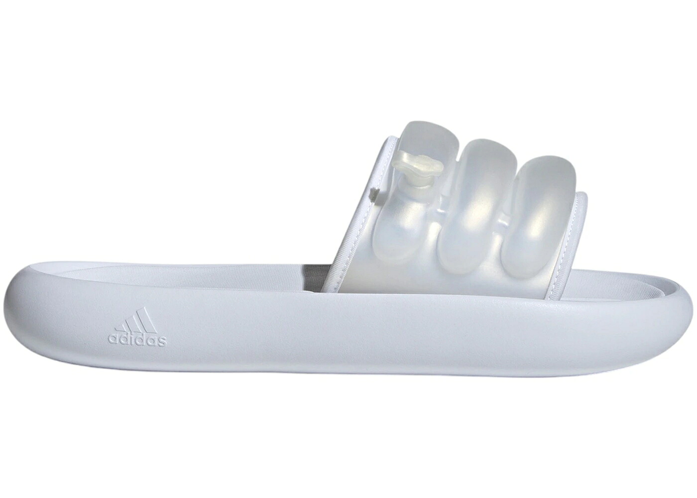 アディダス アディレッタ 白いこと 白いこと スニーカー メンズ ADIDAS ADILETTE ZPLAASH SLIDES CLOUD WHITE / CLOUD WHITE CLOUD WHITE CLOUD