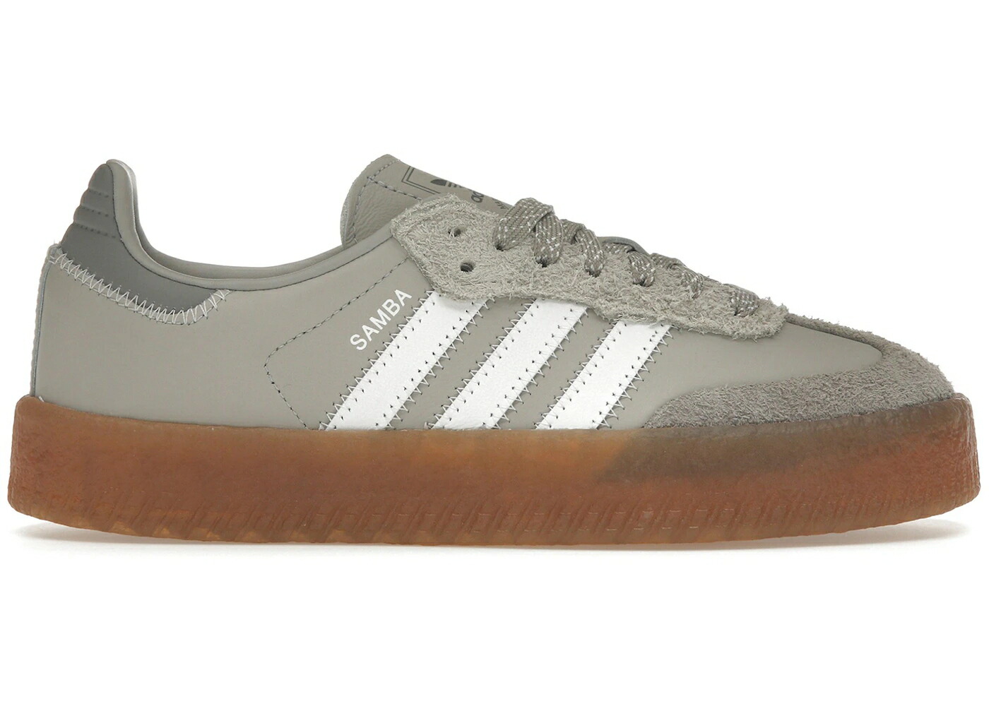 アディダス 薄墨色 薄墨色 白いこと 白いこと WOMEN\u0027S スニーカー レディース ADIDAS SAMBAE GREY CLOUD WHITE (WOMEN\u0027S) / GREY TWO CLOUD WHITE GREY THREE