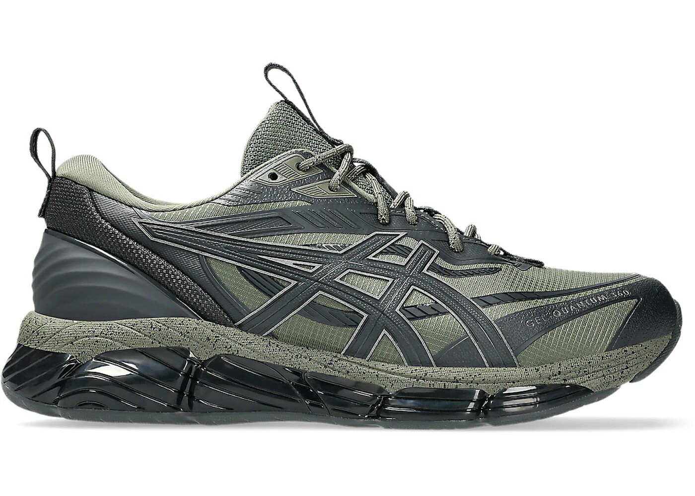アシックス 緑 緑であること 薄墨色 薄墨色 スニーカー メンズ ASICS GEL-QUANTUM 360 VIII UTILITY MANTLE GREEN GRAPHITE GREY / MANTLE GREEN GRAPHITE GREY