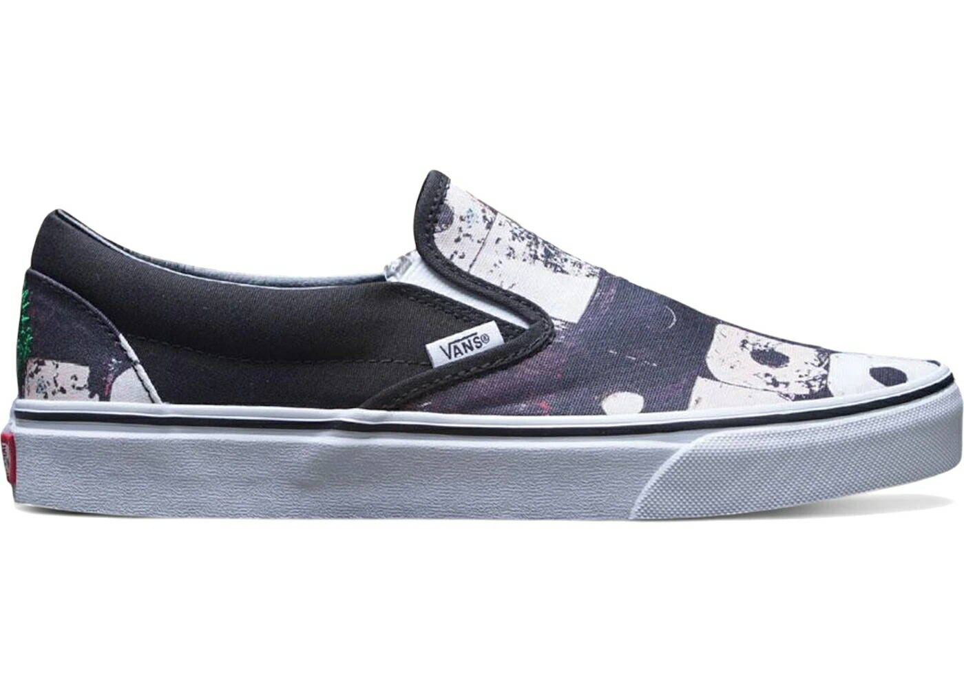 ヴァンズ バンズ クラシック スリッポン トライブ 黒色 ブラック スニーカー メンズ VANS CLASSIC SLIP-ON A TRIBE CALLED QUEST BLACK /