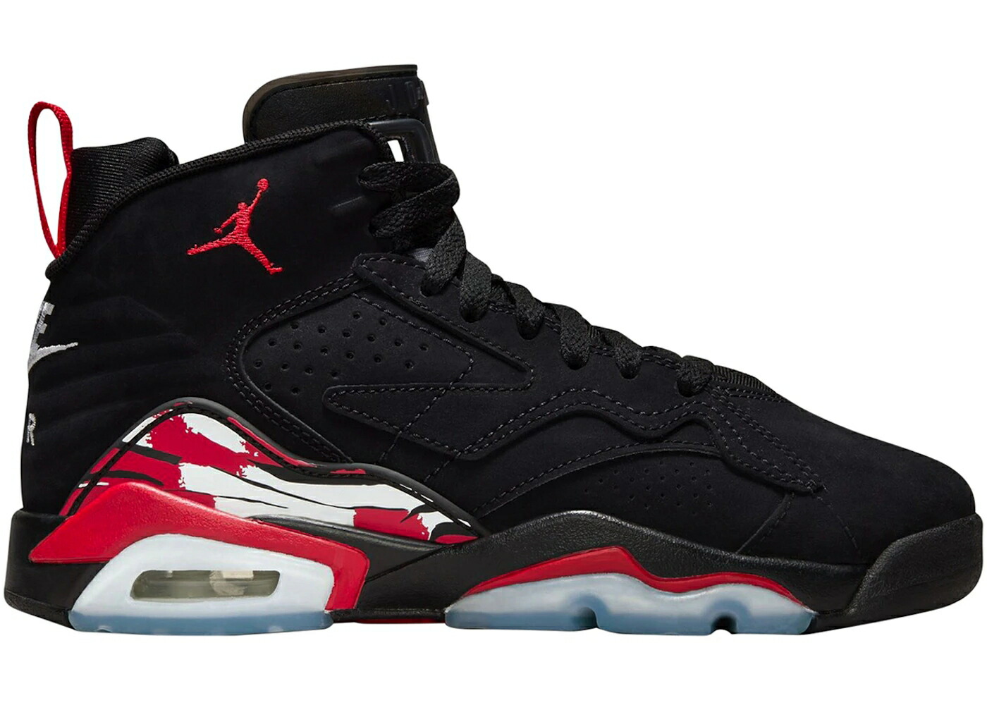 ナイキ ジョーダン 黒色 ブラック 白色 ホワイト 赤 レッド ジュニア キッズ JORDAN MVP BRED (GS) / BLACK WHITE UNIVERSITY RED ベビー マタニティ スニーカー