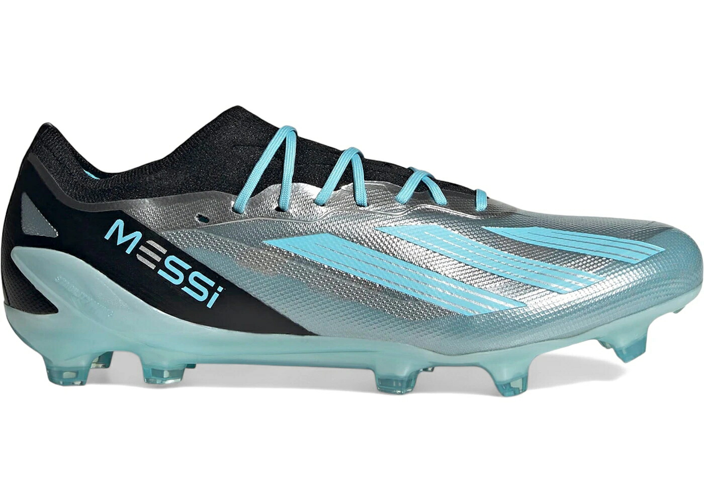 アディダス 銀色 シルバー 青色 ブルー コア MESSI.1 スニーカー メンズ ADIDAS X CRAZYFAST FG INFINITO PACK / SILVER METALLIC BLISS BLUE CORE