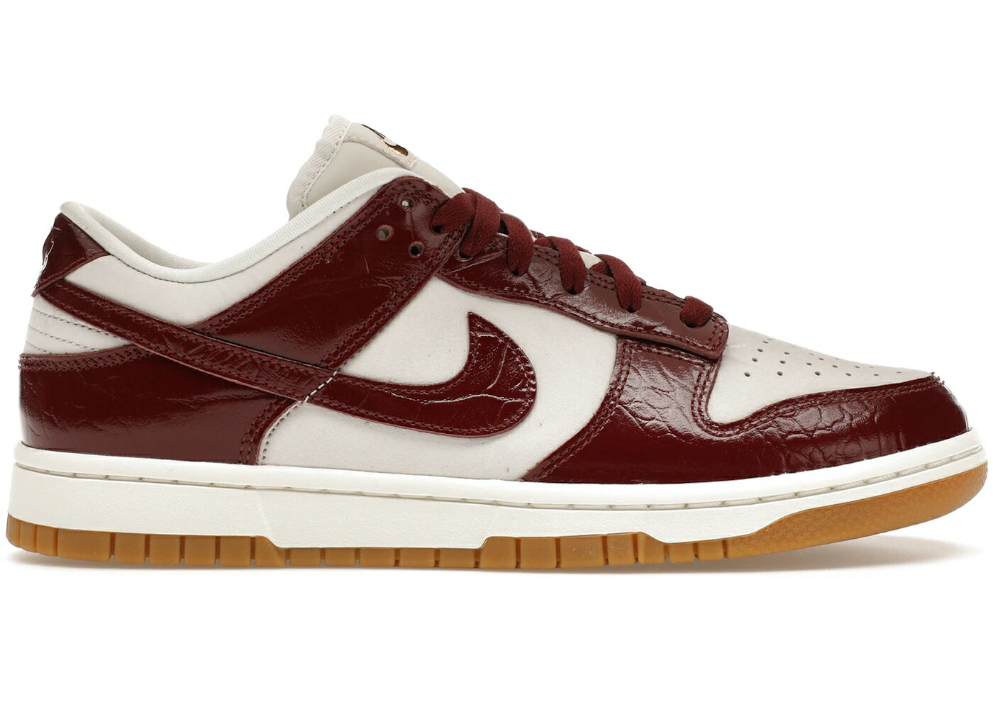 ナイキ ダンク 野球クラブ 赤 赤いこと 赤銅色 赤銅色 ダンクロー WOMEN\u0027S スニーカー レディース NIKE DUNK LOW LX DARK TEAM RED CROC (WOMEN\u0027S) / PHANTOM SAIL GUM LIGHT BROWN