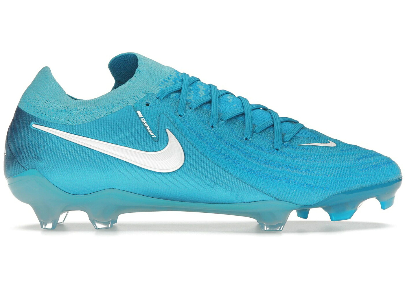 ナイキ エリート 青色 ブルー 白色 ホワイト スニーカー メンズ NIKE PHANTOM GX 2 ELITE FG BLUE FURY / BLUE FURY WHITE