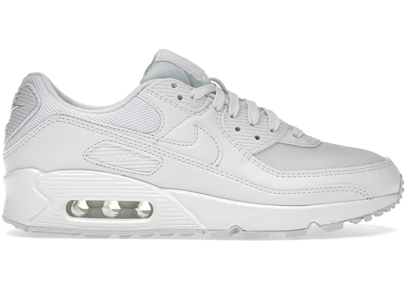 ナイキ マックス 白いこと 白いこと エア湖マックス WOMEN\u0027S スニーカー レディース NIKE AIR MAX 90 TRIPLE WHITE (2022) (WOMEN\u0027S) / WHITE WHITE WHITE
