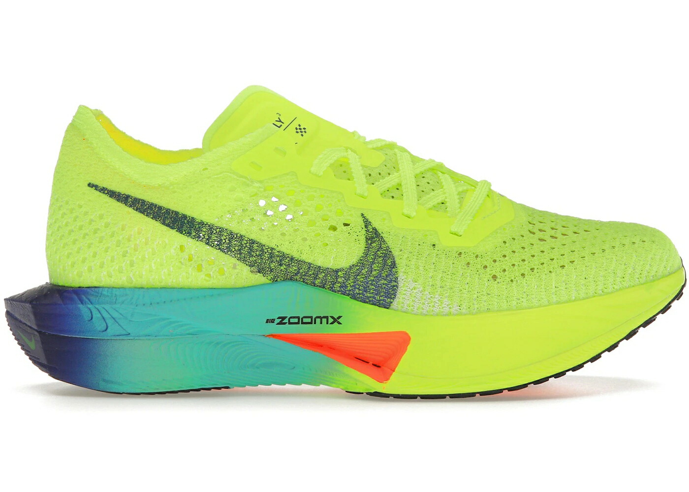 ナイキ ファ同盟罷業 スクリーム 緑 緑であること WOMEN\u0027S スニーカー レディース NIKE ZOOMX VAPORFLY 3 FAST PACK (WOMEN\u0027S) / VOLT SCREAM GREEN BARELY VOLT