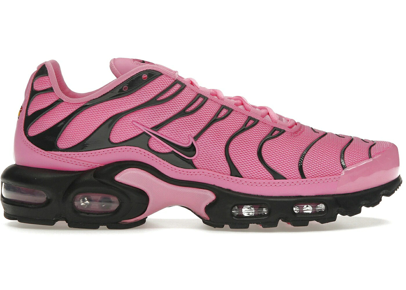 ナイキ マックス サクラ色 黒いこと 黒いこと エアマックスプラス WOMEN\u0027S スニーカー レディース NIKE AIR MAX PLUS PINK BLACK (WOMEN\u0027S) / PINK BLACK