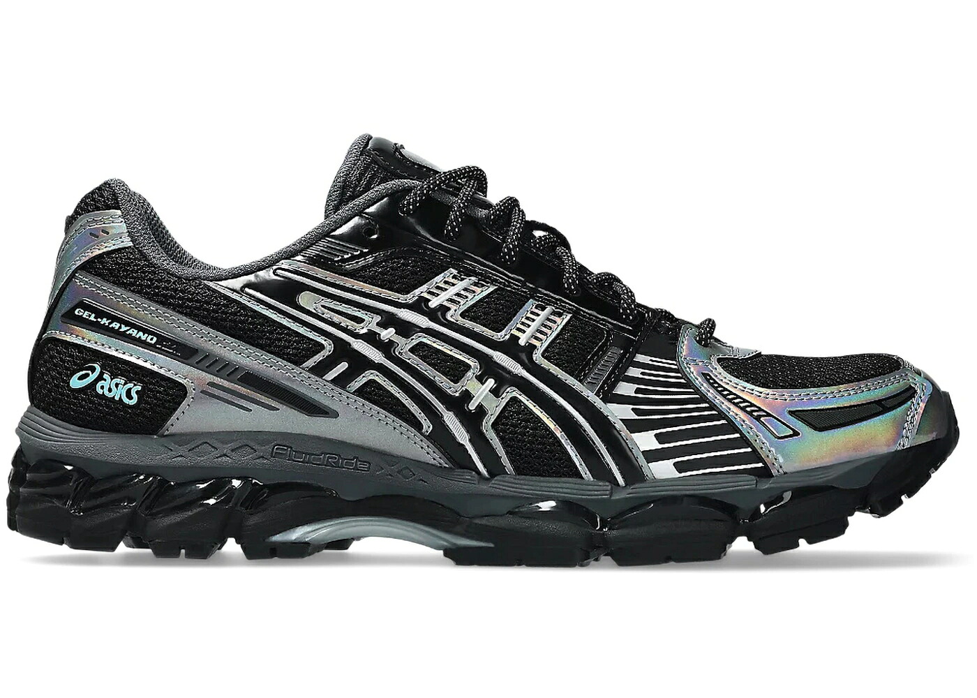 アシックス 黒いこと 黒いこと 純然たる しろがね色 しろがね色 12.1 スニーカー メンズ ASICS GEL-KAYANO HOLIDAY PACK BLACK PURE SILVER / BLACK PURE SILVER