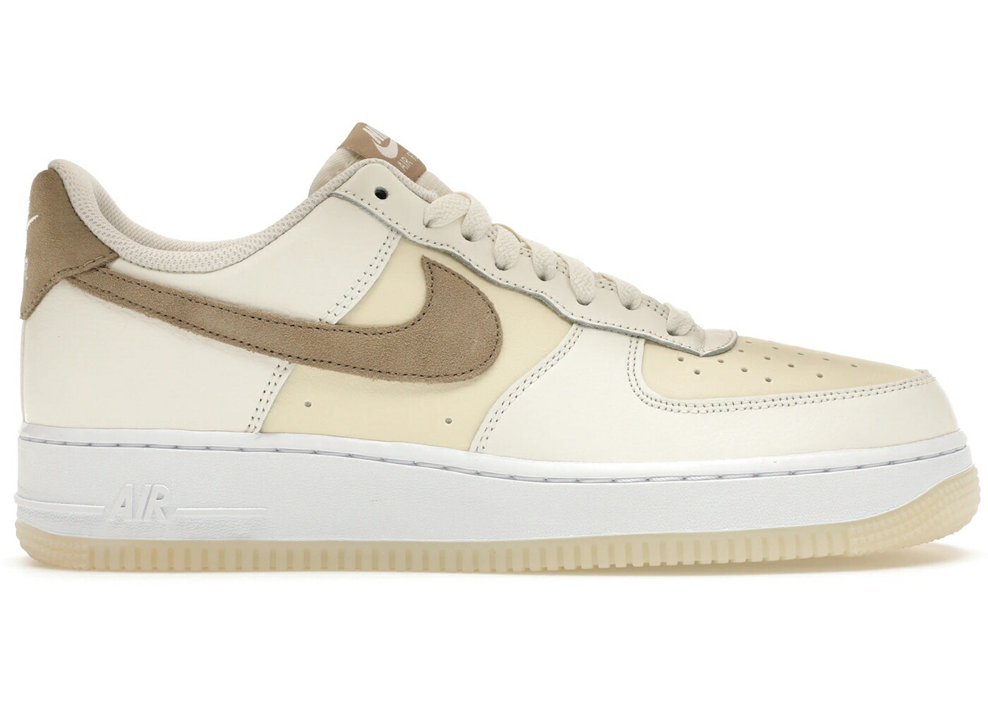 ナイキ カーキ 白色 ホワイト エアフォース 07 スニーカー メンズ NIKE AIR FORCE 1 LOW LV8 COCONUT MILK KHAKI / SAIL KHAKI COCONUT MILK WHITE