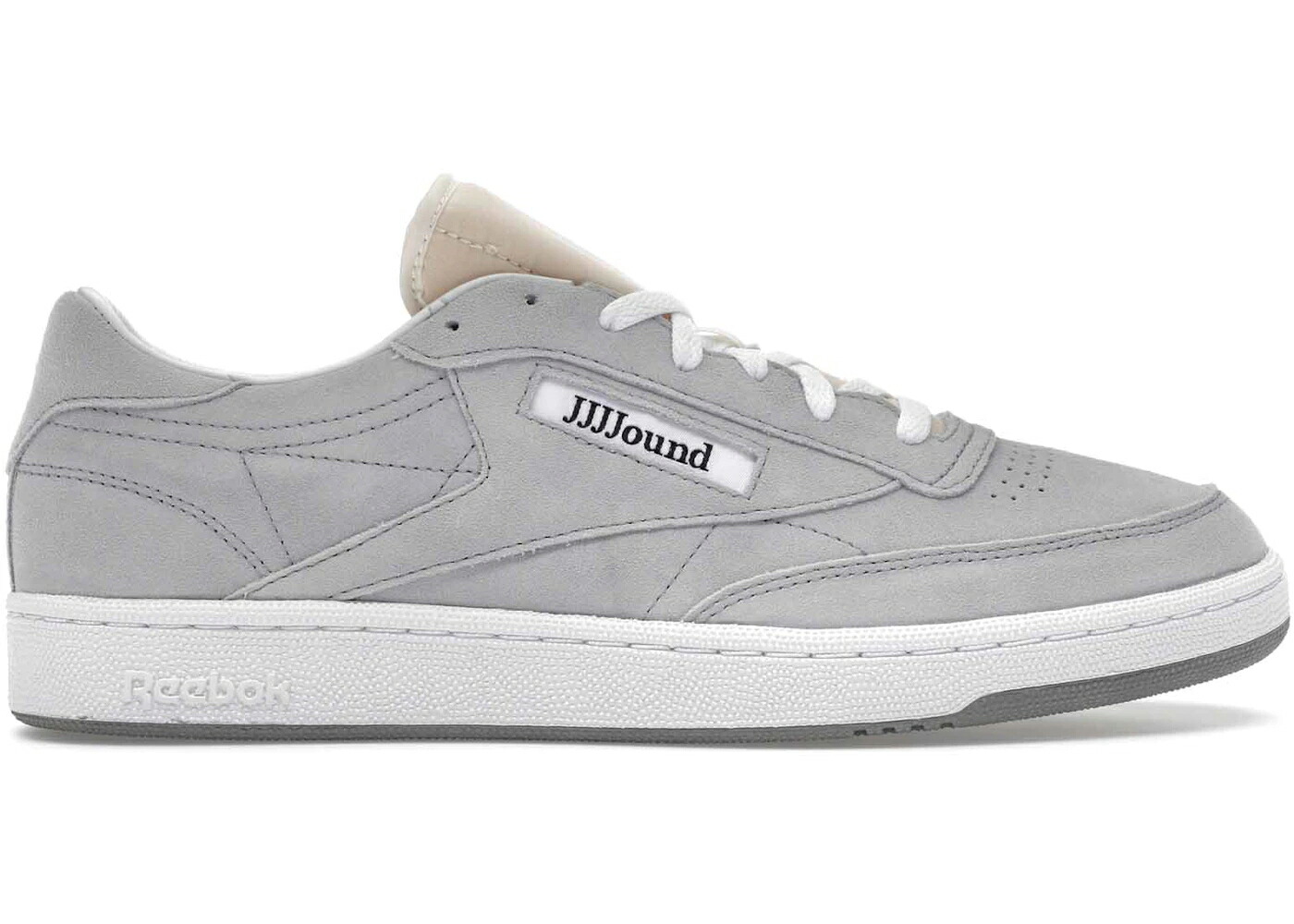リーボック 野球クラブ 薄墨色 薄墨色 スエードクロス スウェード 白いこと 白いこと スニーカー メンズ REEBOK CLUB C 85 JJJJOUND LIGHT GREY SUEDE / COLD GREY 2 FOOTWEAR WHITE SPACE