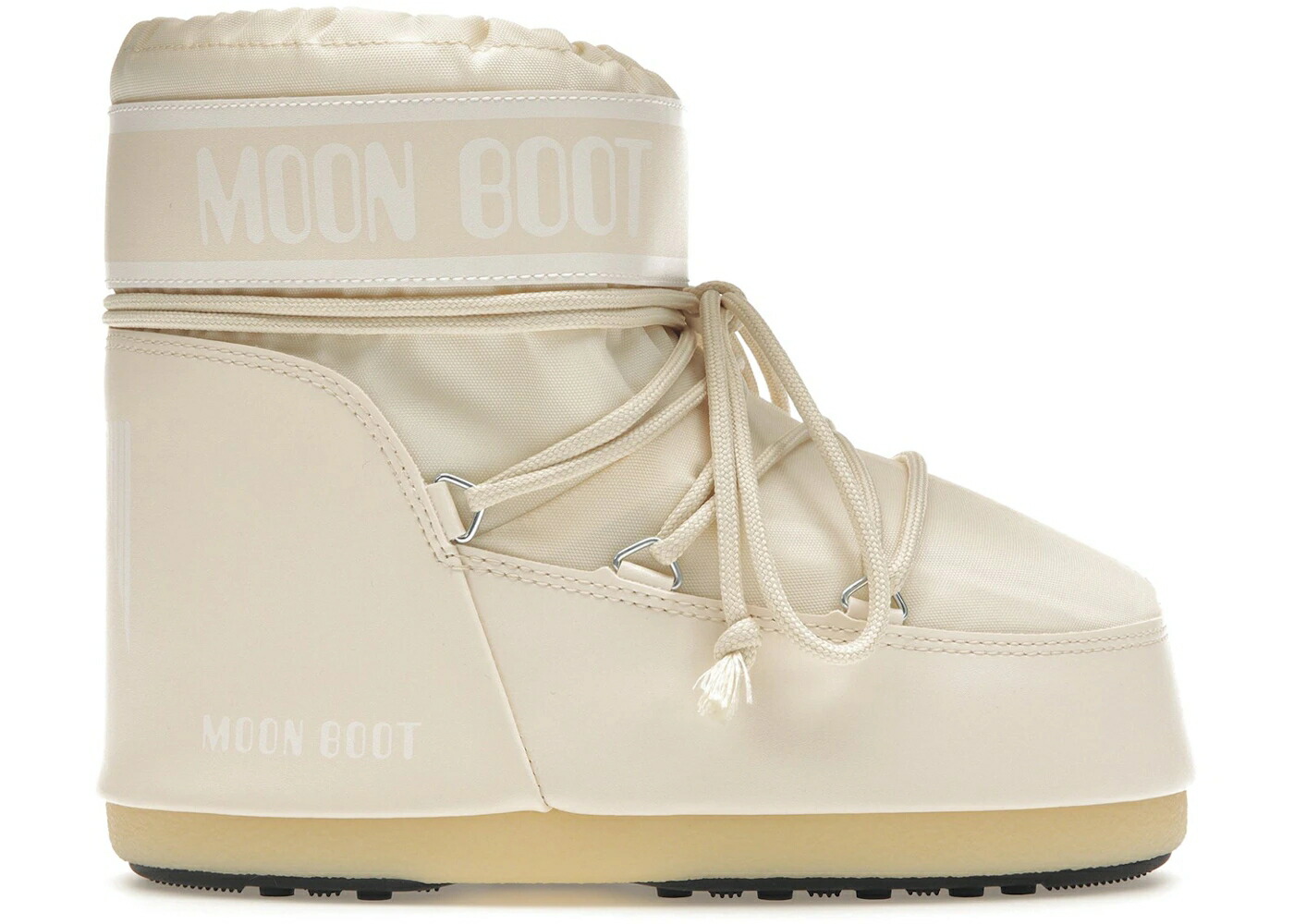 ムーンブーツ ブーツ アイコン ナイロン クリーム 白色 ホワイト スニーカー ユニセックス MOON BOOT MOON BOOT ICON LOW NYLON CREAM WHITE / CREAM WHITE メンズ