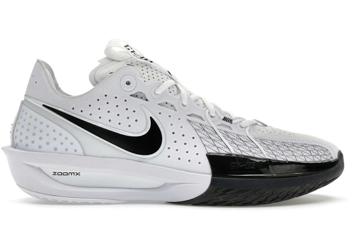 ナイキ 望遠レンズ 白いこと 白いこと 黒いこと 黒いこと スニーカー メンズ NIKE AIR ZOOM GT CUT 3 PANDA / WHITE BLACK