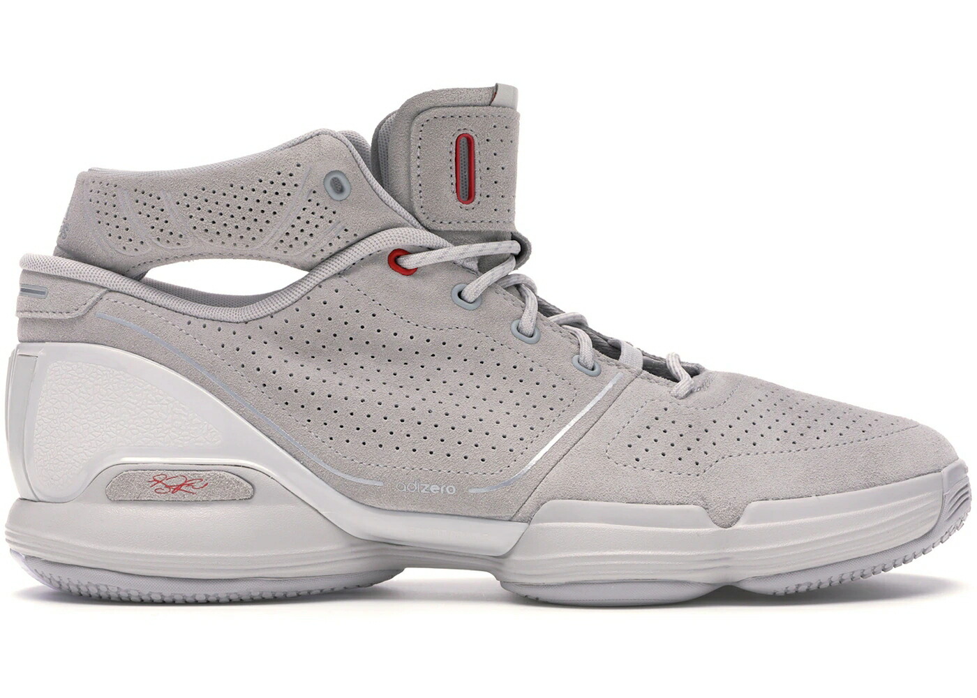 アディダス ローズ 灰色 グレー 白色 ホワイト スニーカー メンズ ADIDAS D ROSE 1 CONCRETE / GREY ONE GREY TWO CRYSTAL WHITE