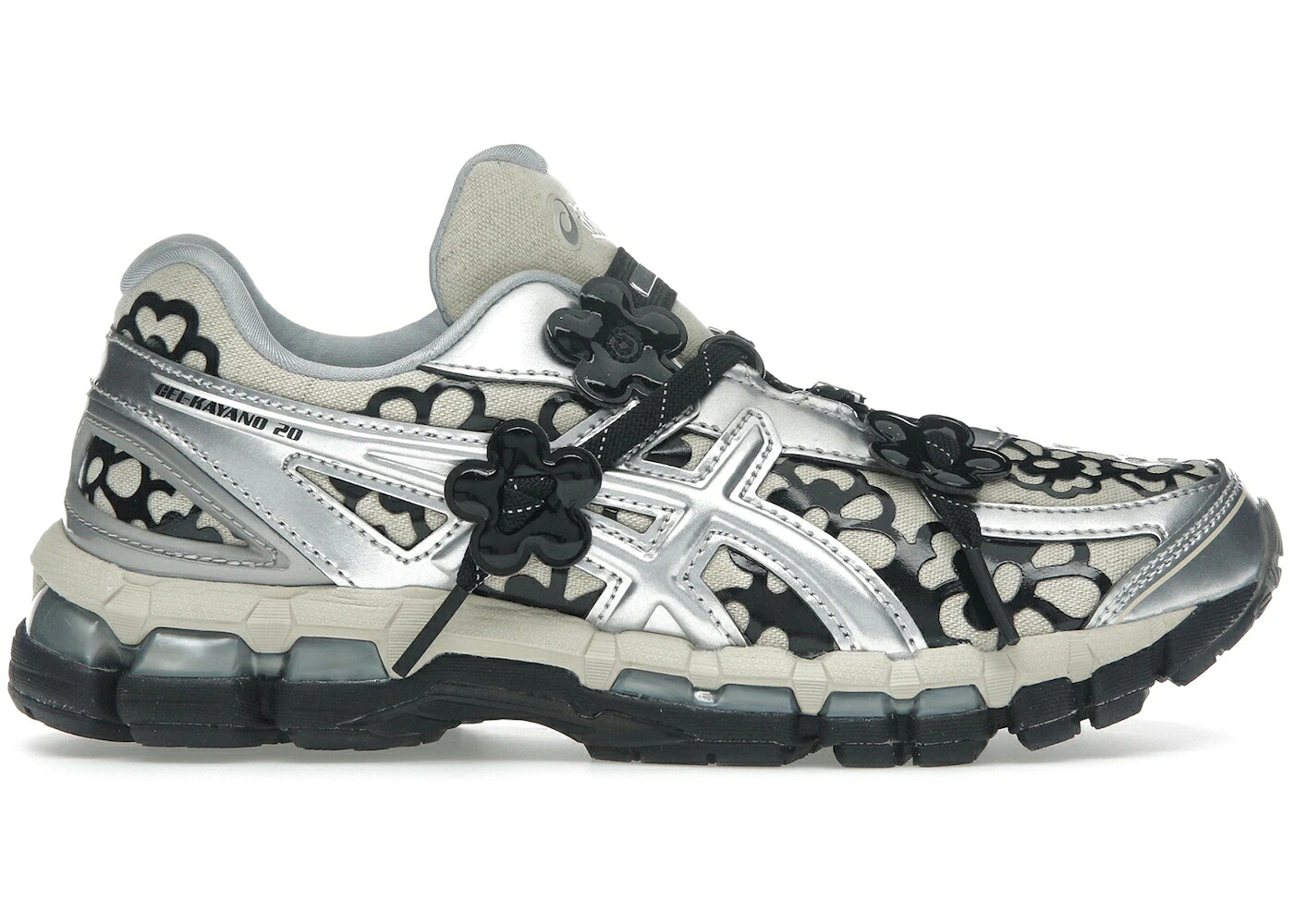 アシックス 純然たる しろがね色 しろがね色 スニーカー メンズ ASICS GEL-KAYANO 20 CECILIE BAHNSEN VANILLA PURE SILVER / VANILLA PURE SILVER