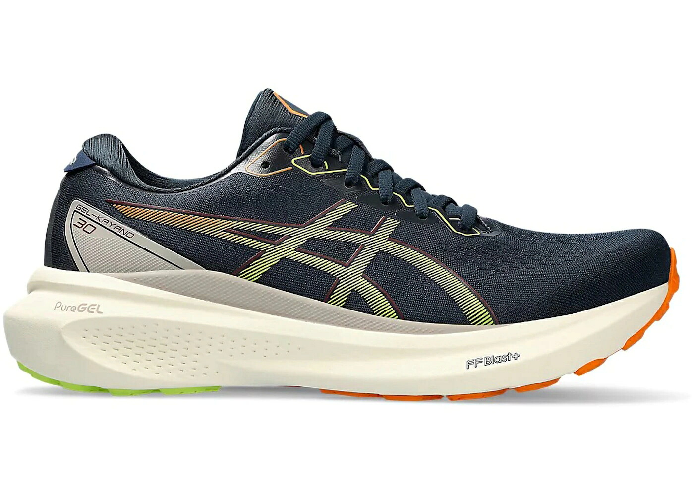 アシックス 青味 青み 菩提樹 スニーカー メンズ ASICS GEL-KAYANO 30 FRENCH BLUE NEON LIME / FRENCH BLUE NEON LIME