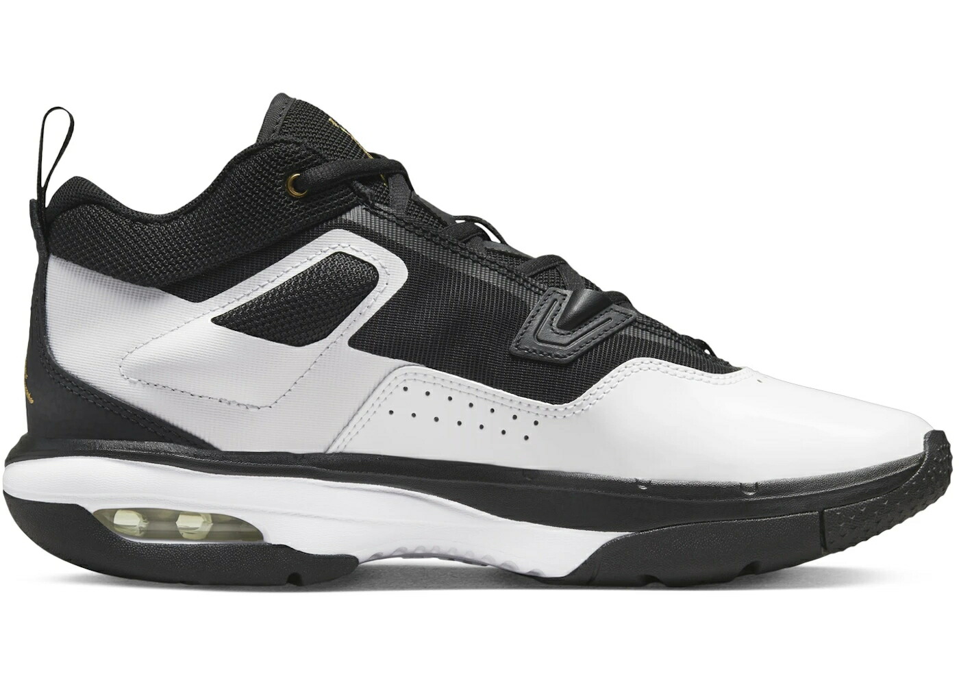 ナイキ ジョーダン 黒いこと 黒いこと 白いこと 白いこと ゴールド スニーカー メンズ JORDAN STAY LOYAL 3 BLACK WHITE METALLIC GOLD / BLACK WHITE METALLIC GOLD