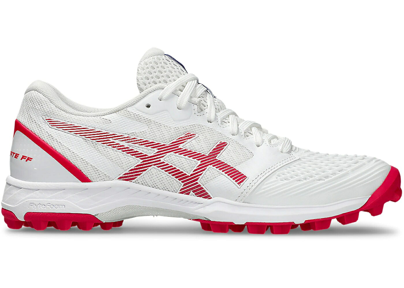 アシックス フィールド アルティメイト 白色 ホワイト ローズ WOMEN'S スニーカー レディース ASICS FIELD ULTIMATE FF 2 WHITE BRIGHT ROSE (WOMEN'S) / WHITE BRIGHT ROSE