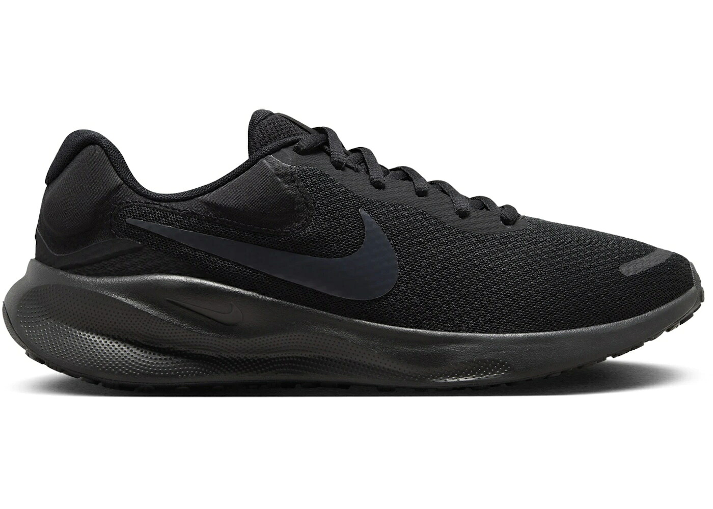 ナイキ 大変革 黒いこと 黒いこと スニーカー メンズ NIKE REVOLUTION 7 BLACK OFF NOIR / BLACK OFF NOIR