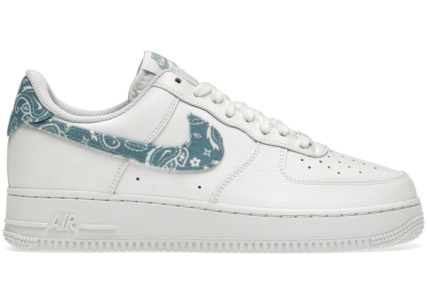 ナイキ 白いこと 白いこと 青み 青色 空軍 \u002707 WOMEN\u0027S スニーカー レディース NIKE AIR FORCE 1 LOW ESSENTIAL WHITE WORN BLUE PAISLEY (WOMEN\u0027S) / WHITE WORN BLUE WHITE