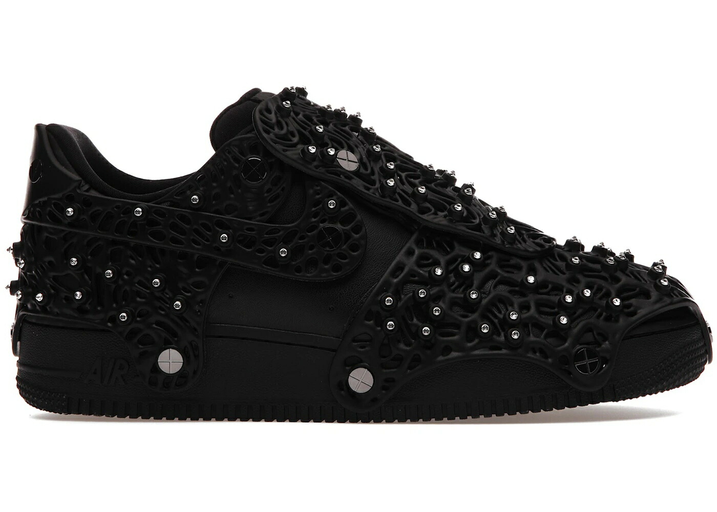 ナイキ 黒色 ブラック エアフォース WOMEN スニーカー レディース NIKE AIR FORCE 1 LOW SWAROVSKI RETROREFLECTIVE CRYSTALS BLACK (WOMEN) / BLACK BLACK BLACK
