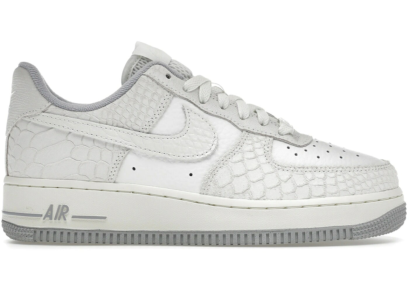 ナイキ 白いこと 白いこと 空軍 \u002707 WOMEN\u0027S スニーカー レディース NIKE AIR FORCE 1 LOW WHITE PYTHON (WOMEN\u0027S) / SUMMIT WHITE SUMMIT WHITE SAIL
