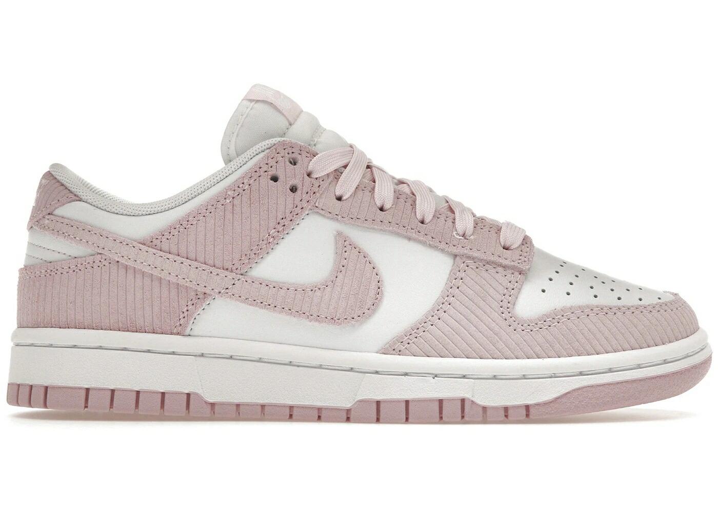 ナイキ ダンク ピンク コーデュロイ 白色 ホワイト ダンクロー WOMEN スニーカー レディース NIKE DUNK LOW PINK CORDUROY (WOMEN) / WHITE PINK FOAM