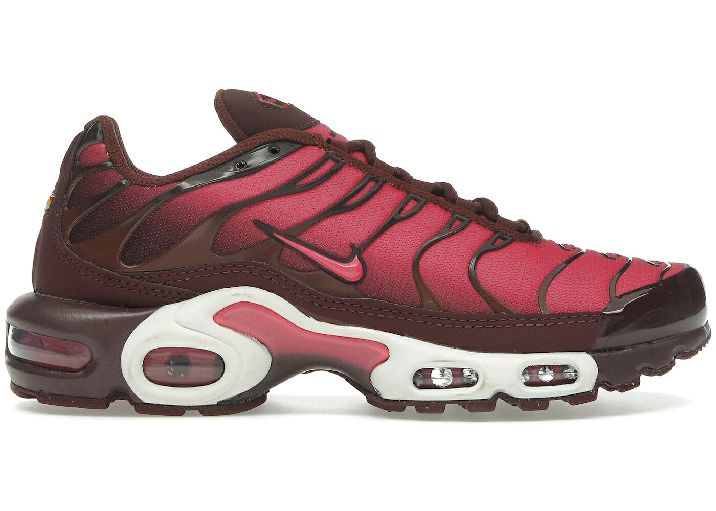 ナイキ マックス ぶどう酒色 バーガンディー サクラ色 エアマックスプラス WOMEN\u0027S スニーカー レディース NIKE AIR MAX PLUS BURGUNDY CRUSH (WOMEN\u0027S) / BURGUNDY CRUSH ASTER PINK SAIL
