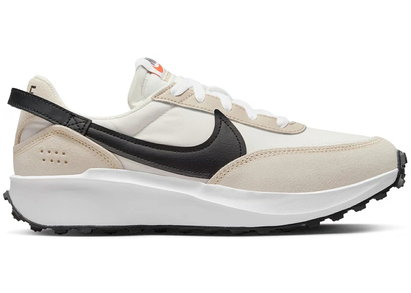 ナイキ ワーヘル 黒いこと 黒いこと 白いこと 白いこと WOMEN\u0027S スニーカー レディース NIKE WAFFLE DEBUT SANDDRIFT BLACK (WOMEN\u0027S) / SANDDRIFT PHANTOM WHITE BLACK