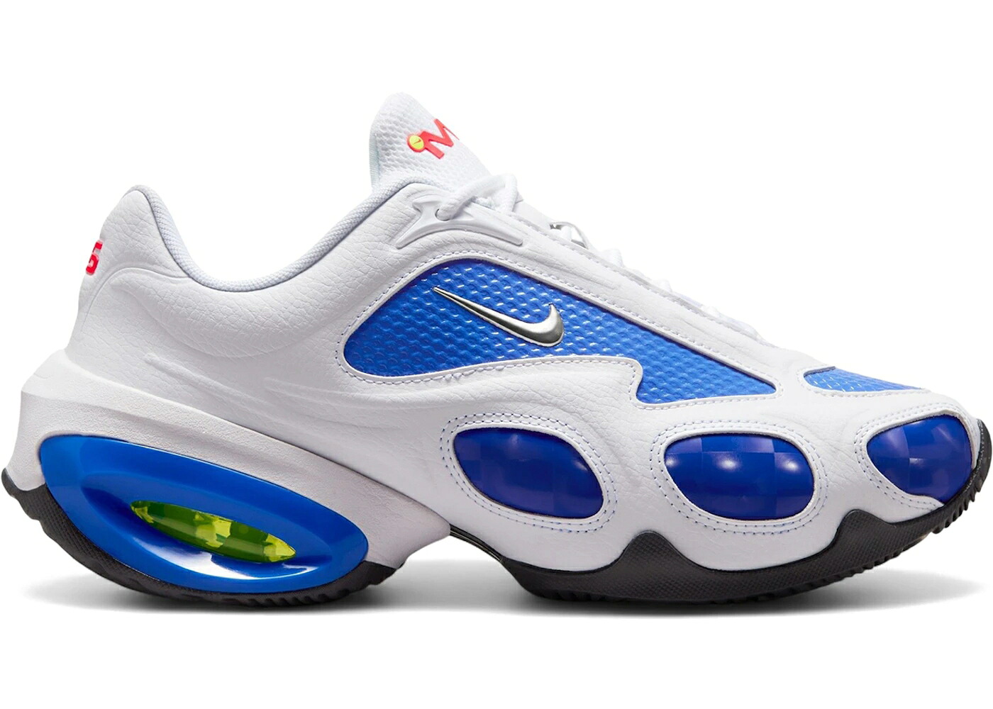 ナイキ マックス 白色 ホワイト 青色 ブルー 銀色 シルバー エアマックス WOMEN'S スニーカー レディース NIKE AIR MAX MUSE VENEDA CARTER WHITE RACER BLUE (WOMEN'S) / WHITE METALLIC SILVER RACER BLUE|スニケス