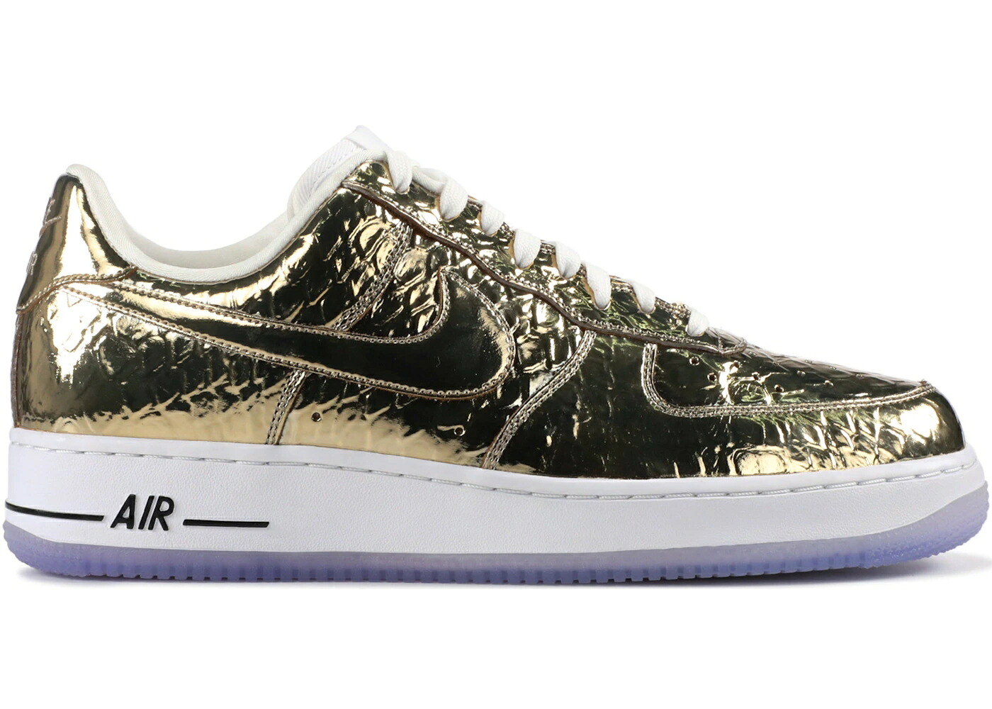 ナイキ メタル ゴールド エアフォース スニーカー メンズ NIKE AIR FORCE 1 LOW SUPER BOWL PRECIOUS METAL / METALLIC GOLD METALLIC GOLD|スニケス