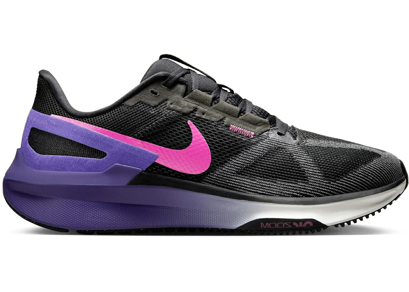 ナイキ 黒いこと 黒いこと 活動の領域 紫 パープル レーザ スニーカー メンズ NIKE STRUCTURE 25 BLACK ANTHRACITE FIELD PURPLE LASER FUCHSIA / BLACK ANTHRACITE FIELD PURPLE スニーカー-靴-メンズ靴