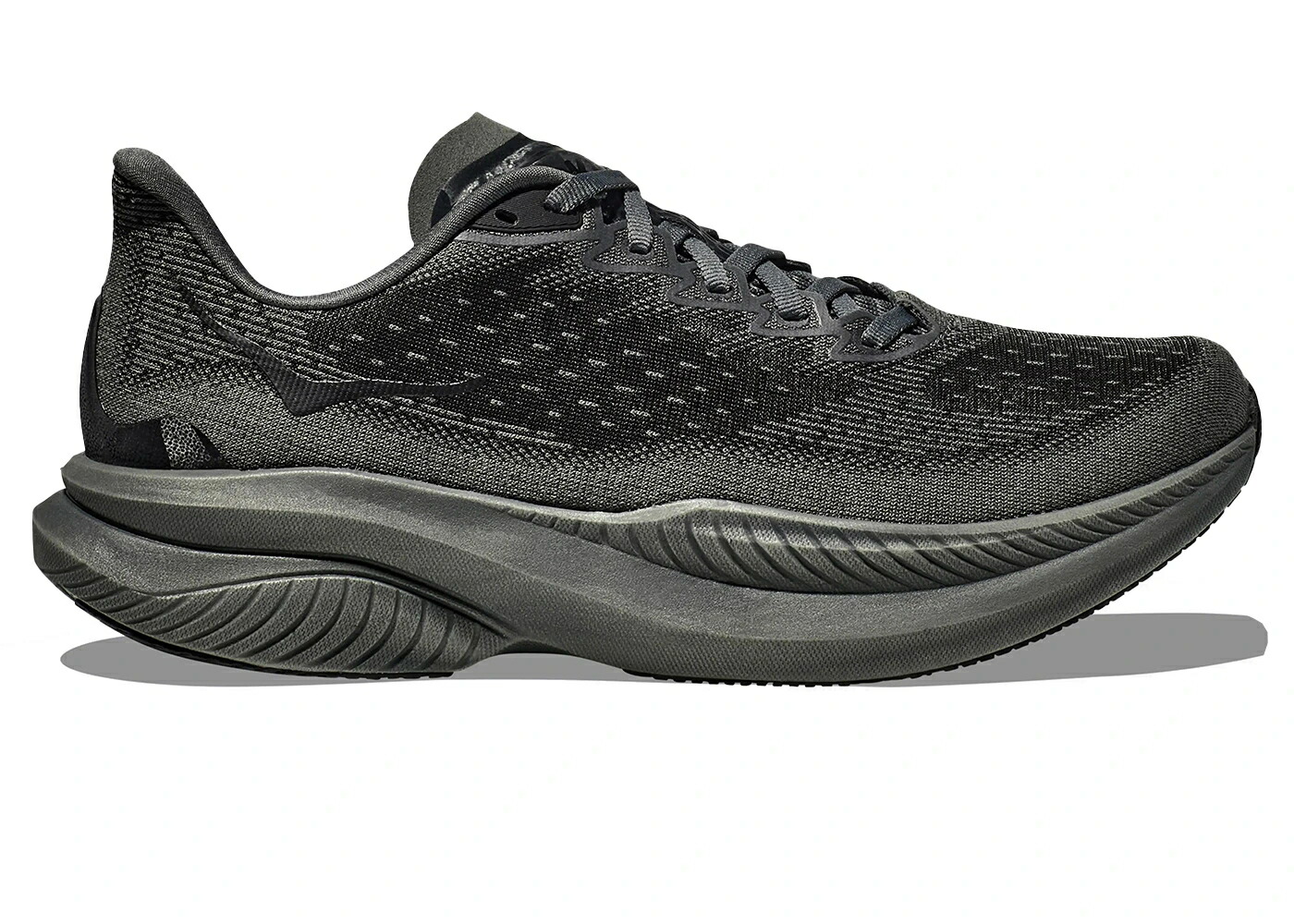 ホカオネオネ 黒色 ブラック スニーカー メンズ HOKA ONE ONE HOKA ONE MACH 6 TRIPLE BLACK / BLACK BLACK|スニケス