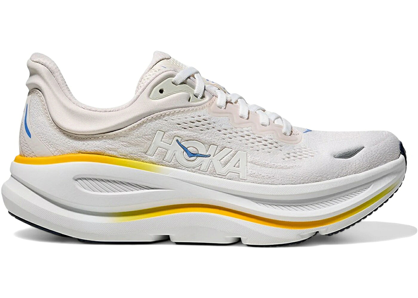 ホカオネオネ 白いこと 白いこと WOMEN\u0027S スニーカー レディース HOKA ONE ONE HOKA ONE BONDI 9 WHITE GROUT (WOMEN\u0027S) / WHITE GROUT