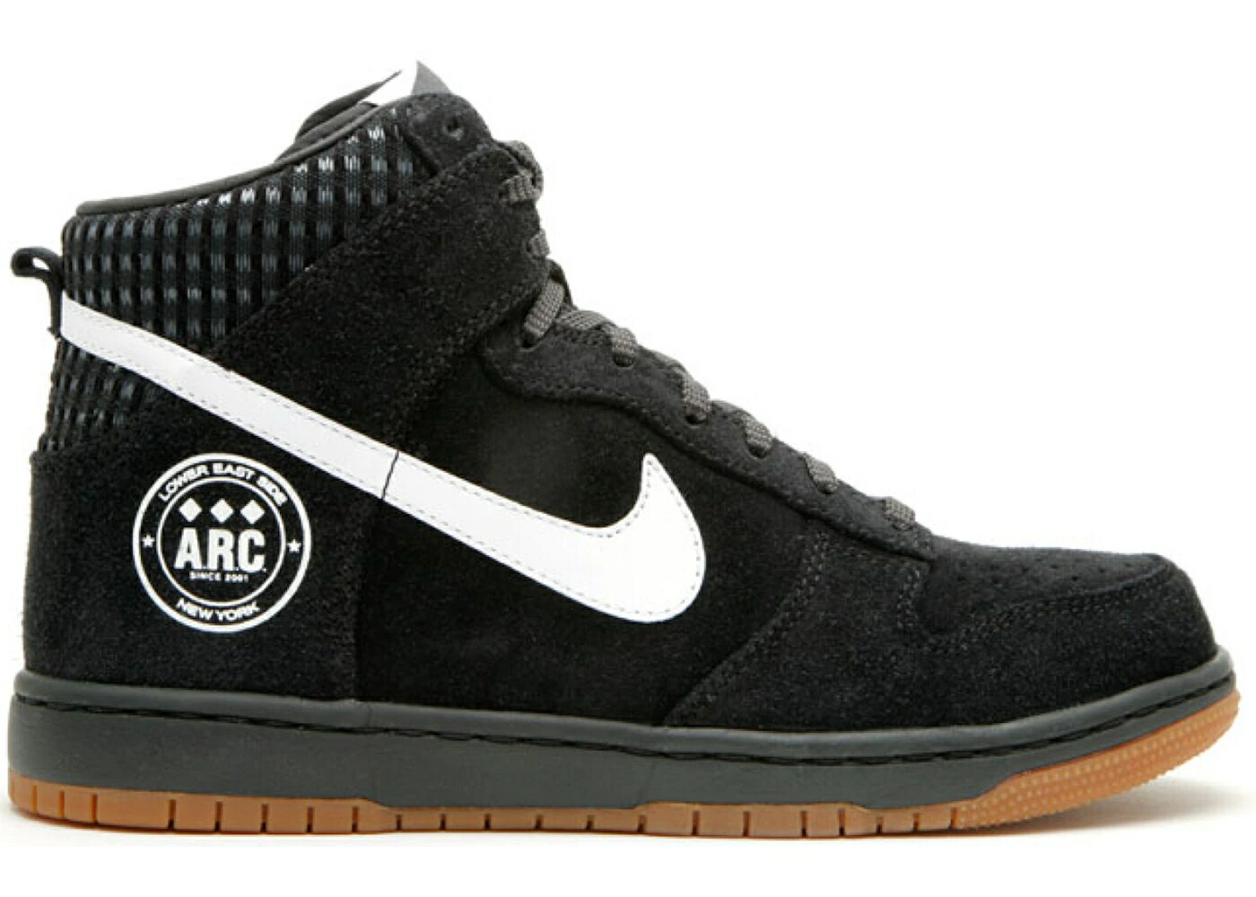 ナイキ ダンク ハイ エーライフ 黒色 ブラック 白色 ホワイト ダンクハイ スニーカー メンズ NIKE DUNK HIGH ALIFE ARC / BLACK WHITE