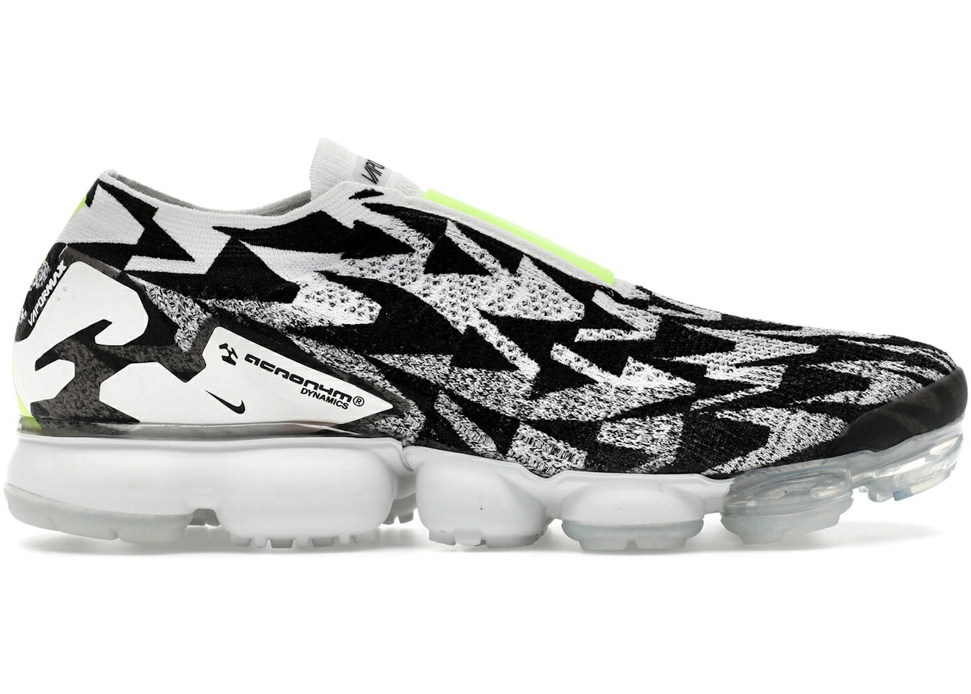 ナイキ エアヴェイパーマックス スニーカー メンズ NIKE AIR VAPORMAX MOC 2 ACRONYM LIGHT BONE / LIGHT BONE VOLT LIGHT BONE