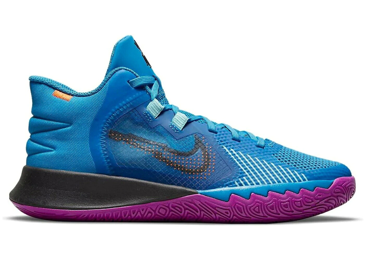 ナイキ カイリー 飛翔さあ美 青み 青色 赤 赤いこと 橙 オレンジ色 お坊っちゃん キッズ NIKE KYRIE FLYTRAP V LIGHT PHOTO BLUE RED PLUM (GS) / LIGHT PHOTO BLUE TOTAL ORANGE もの言う花 マタニティ スニーカー
