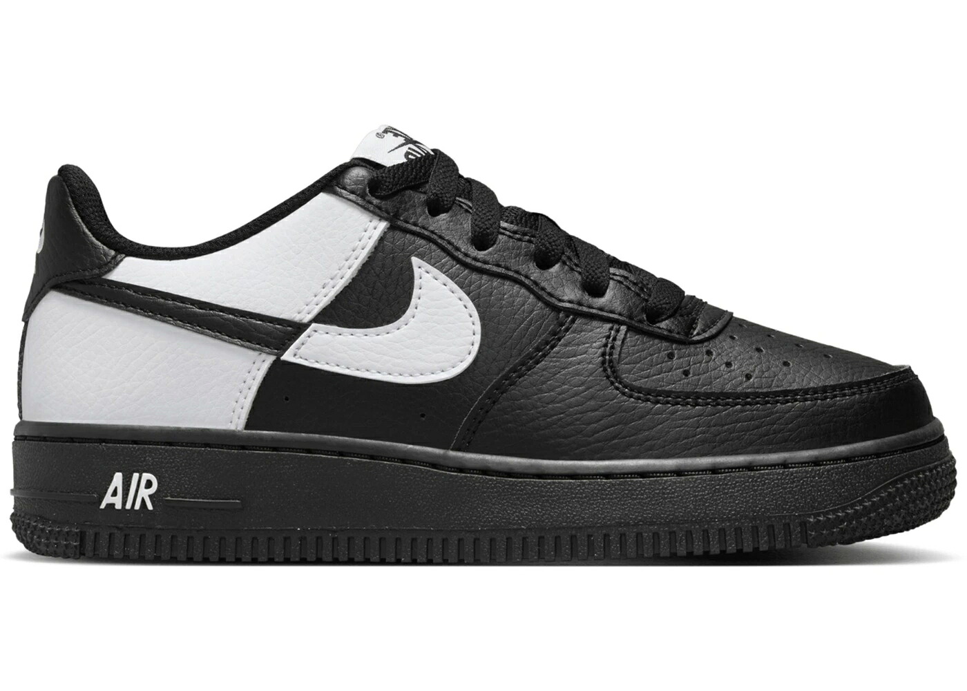 ナイキ 黒いこと 黒いこと 白いこと 白いこと 空軍 御坊っちゃん キッズ NIKE AIR FORCE 1 LOW NEXT NATURE SPLIT BLACK WHITE (GS) / BLACK WHITE もの言う花 マタニティ スニーカー