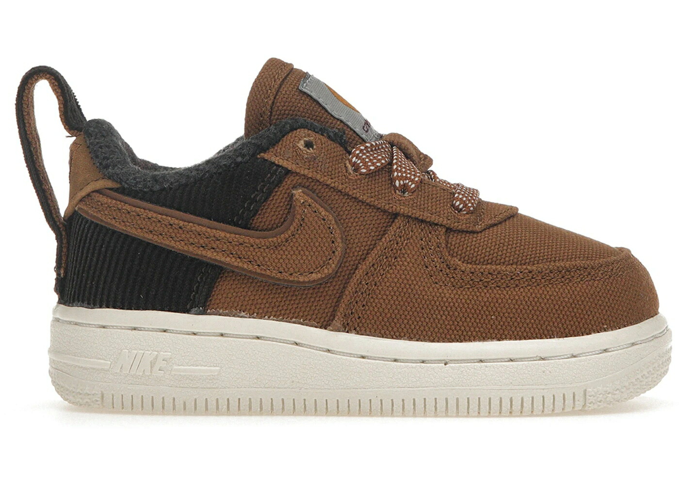 ナイキ 赤銅色 赤銅色 空軍 お坊っちゃん キッズ NIKE AIR FORCE 1 LOW CARHARTT WIP ALE BROWN (TD) / ALE BROWN ALE BROWN SAIL