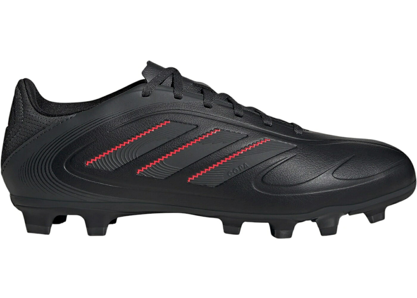 アディダス ピュア クラブ コア 黒色 ブラック カーボン 赤 レッド スニーカー メンズ ADIDAS COPA PURE 3 CLUB FG/MG CORE BLACK CARBON LUCID RED / CORE BLACK CARBON LUCID RED