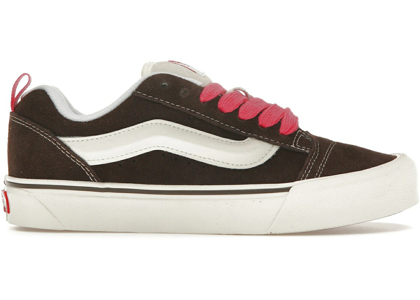 ヴァンズ バンズ 茶色 ブラウン 白色 ホワイト スニーカー メンズ VANS KNU SKOOL RETRO COLOR BROWN / RETRO COLOR BROWN TRUE WHITE