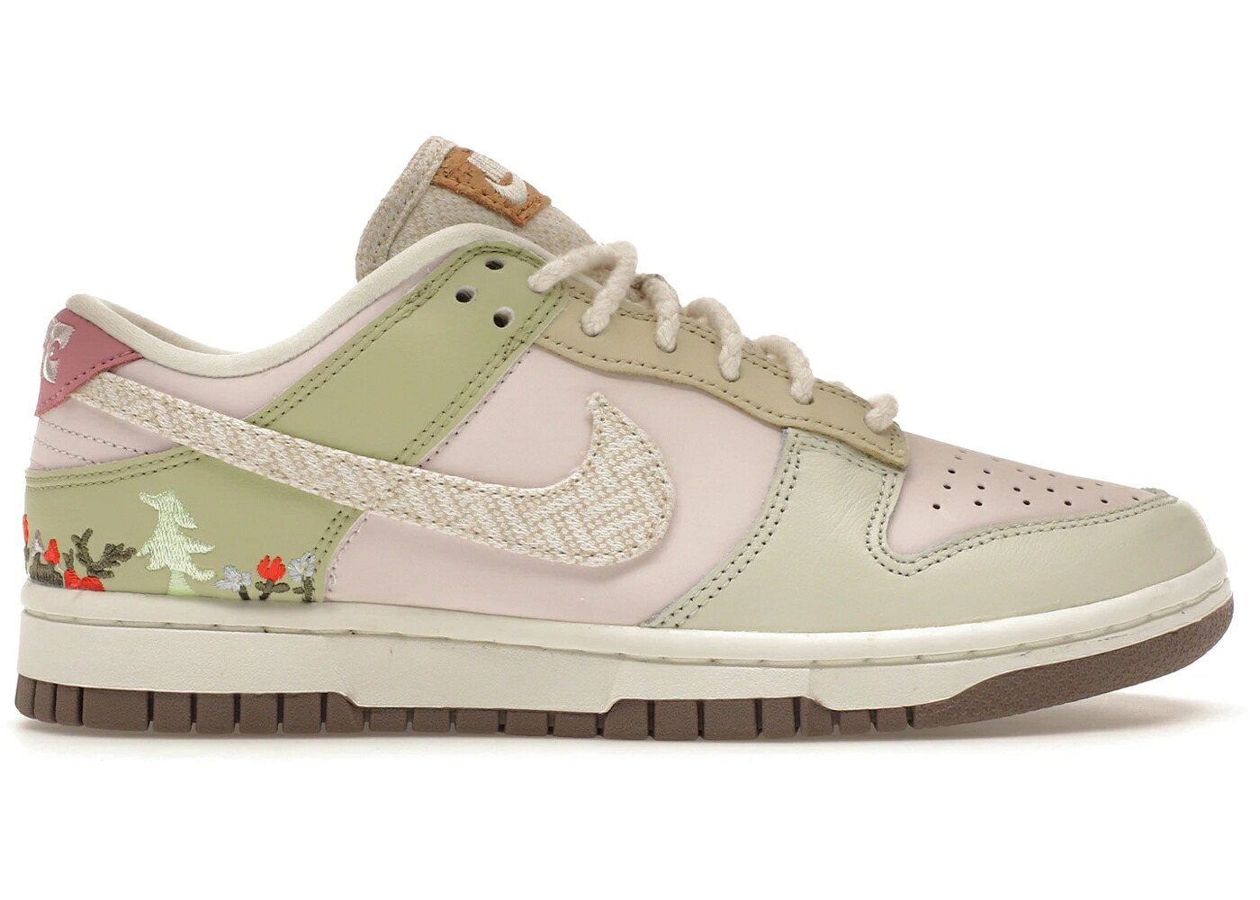 ナイキ ダンク パール ピンク 白色 ホワイト オリーブ オーラ ダンクロー WOMEN'S スニーカー レディース NIKE DUNK LOW LX MUSHROOM (WOMEN'S) / PEARL PINK WHITE OLIVE AURA|スニケス