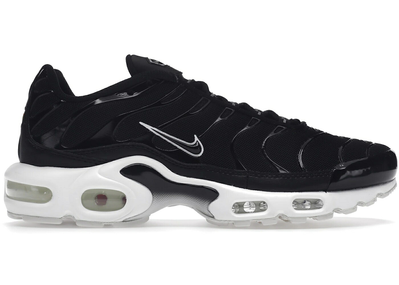 ナイキ マックス 黒いこと 黒いこと 白いこと 白いこと エアマックスプラス WOMEN\u0027S スニーカー レディース NIKE AIR MAX PLUS BLACK WHITE (WOMEN\u0027S) / BLACK WHITE BLACK