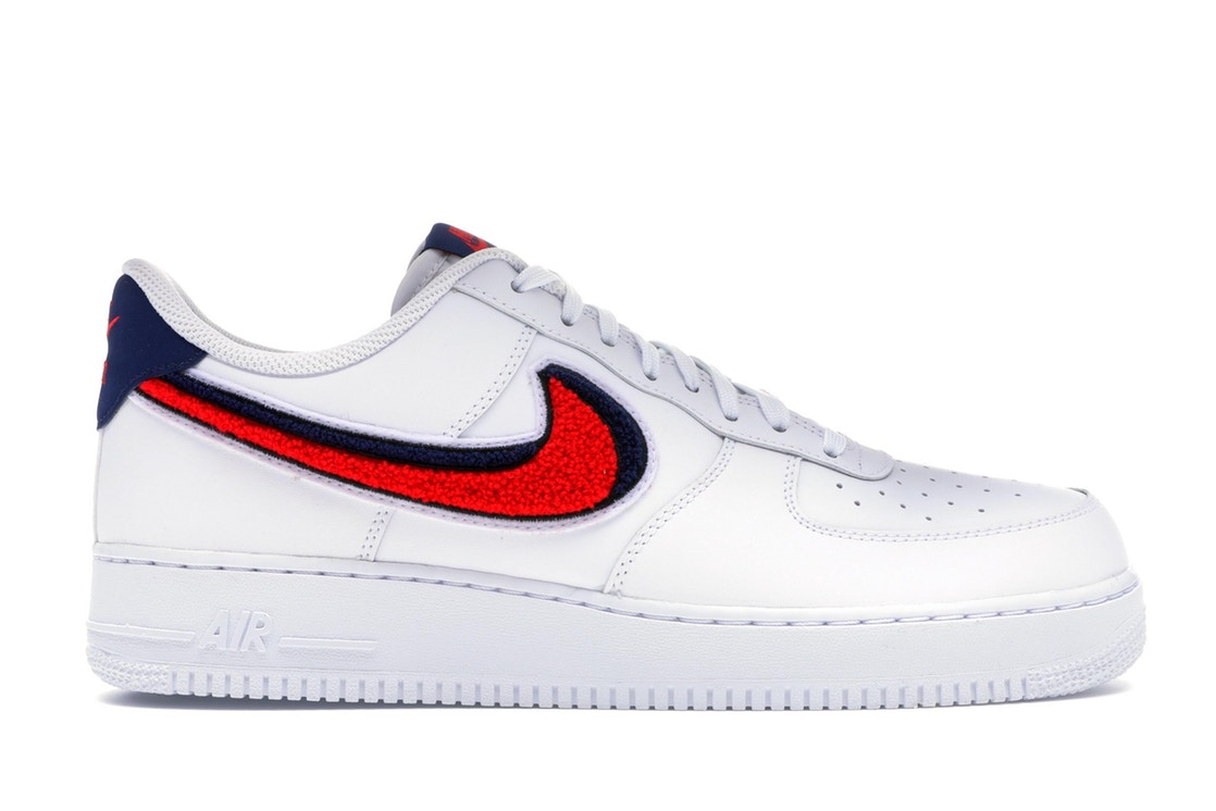 air force 1 red check