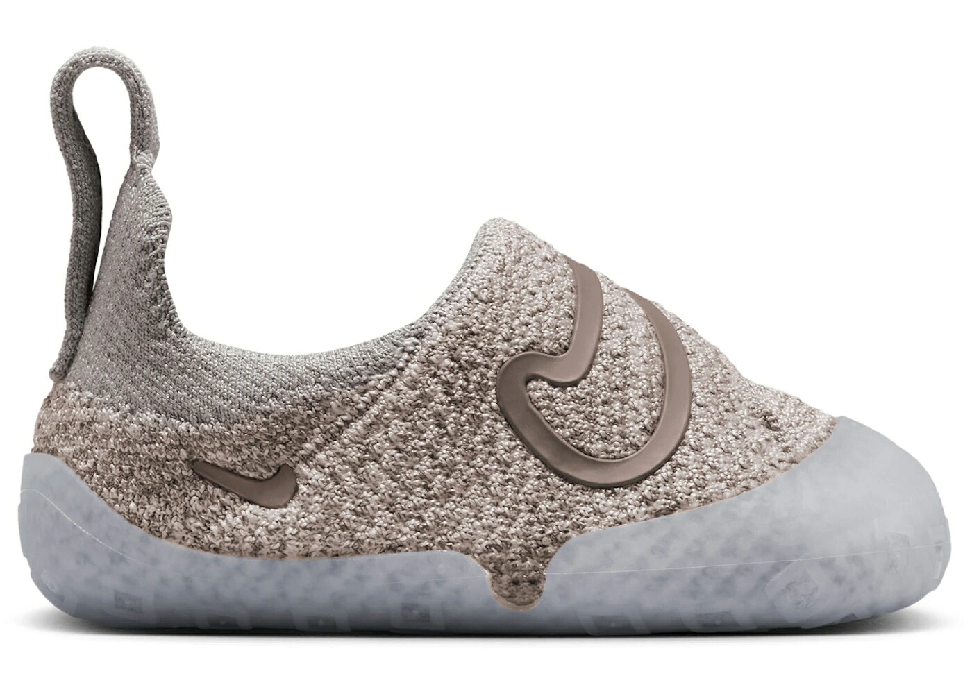 ナイキ スウッシュ スウォッシュ カレッジ 灰色 グレー 茶色 ブラウン ジュニア キッズ NIKE SWOOSH 1 COLLEGE GREY LIGHT OREWOOD BROWN MINK (TD) / COLLEGE GREY LIGHT OREWOOD BROWN｜スニケス