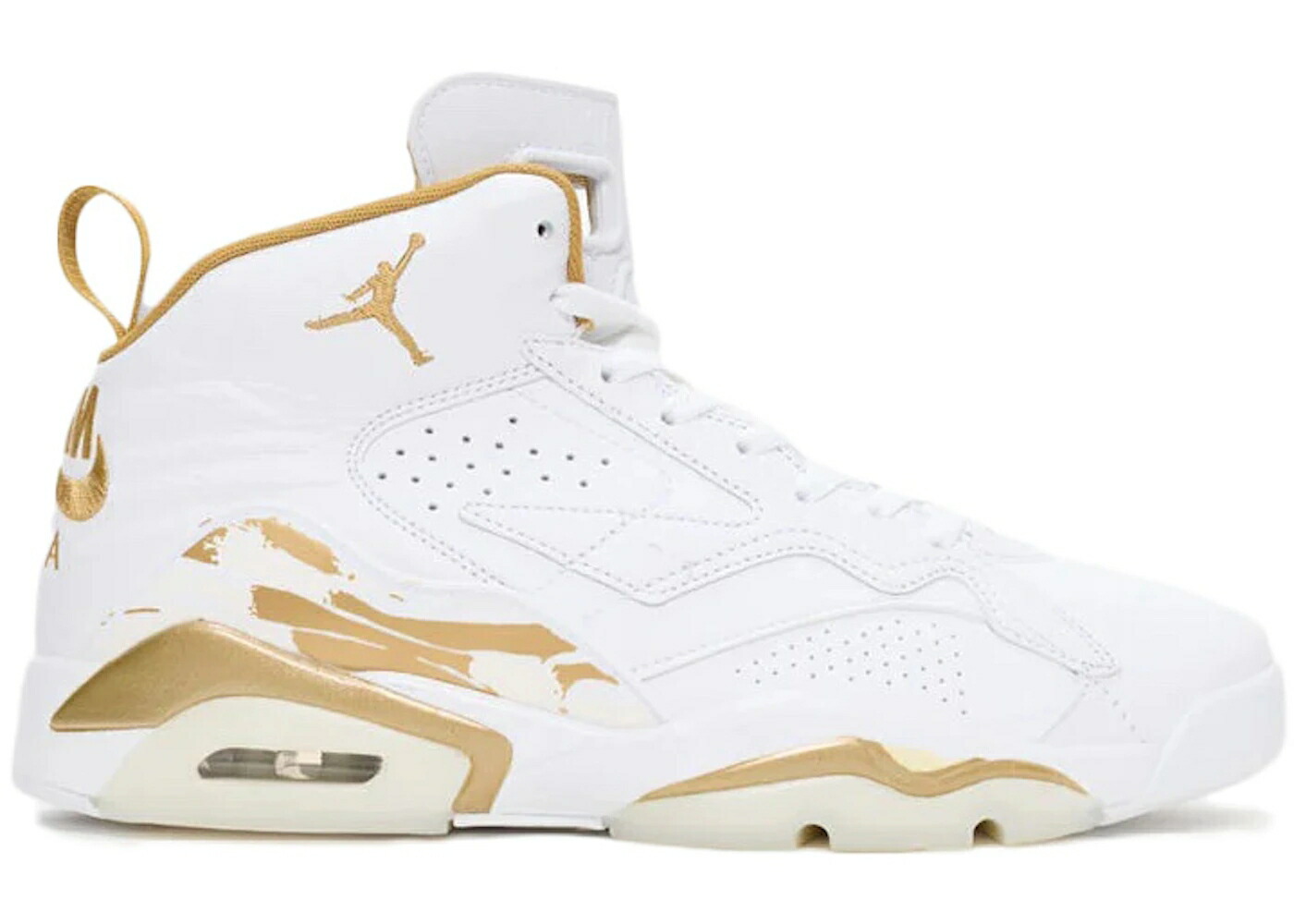 ナイキ ジョーダン 白いこと 白いこと ゴールド スニーカー メンズ JORDAN MVP WHITE METALLIC GOLD / WHITE METALLIC GOLD PHANTOM