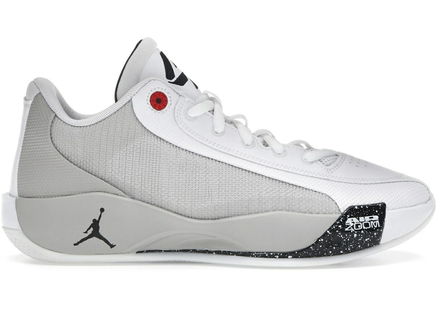 ナイキ ジョーダン 白色 ホワイト 灰色 シメント グレー 赤 レッド .77 スニーカー メンズ JORDAN LUKA WHITE CEMENT / WHITE CEMENT GREY UNIVERSITY RED｜スニケス